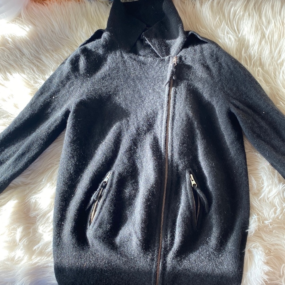 Cashmere Zipper Sweater